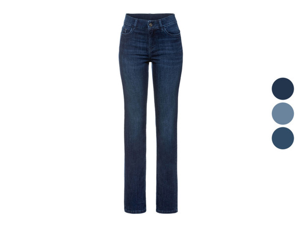 Bild 1 von ESMARA® Damen Jeans, Straight Fit, mit Baumwolle