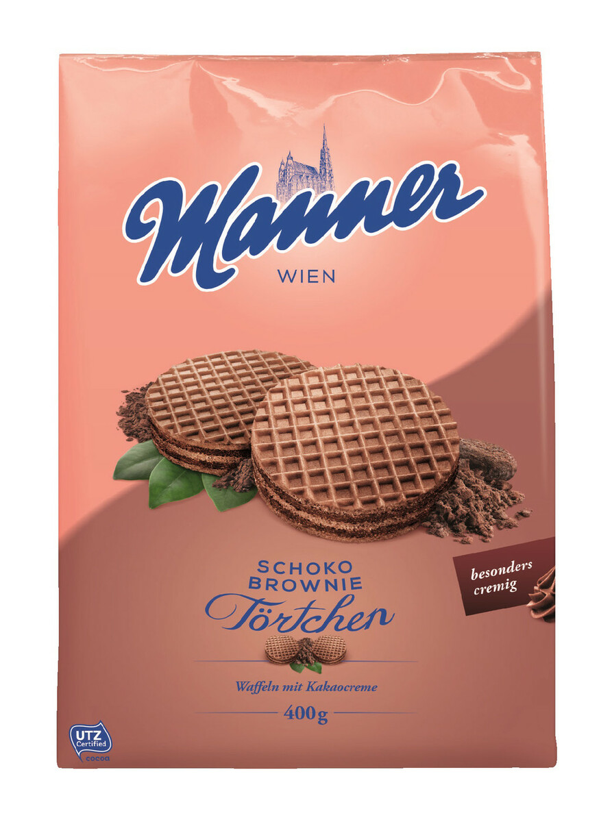 Bild 1 von Manner Schoko Brownie Törtchen 400G