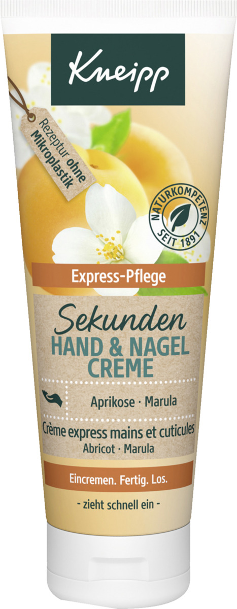 Bild 1 von Kneipp Sekunden Hand & Nagel Creme, 75 ml