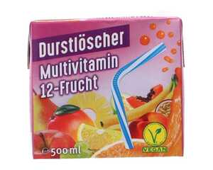 Fruchtsaftgetränk Durstlöscher, Multi-Vitamin