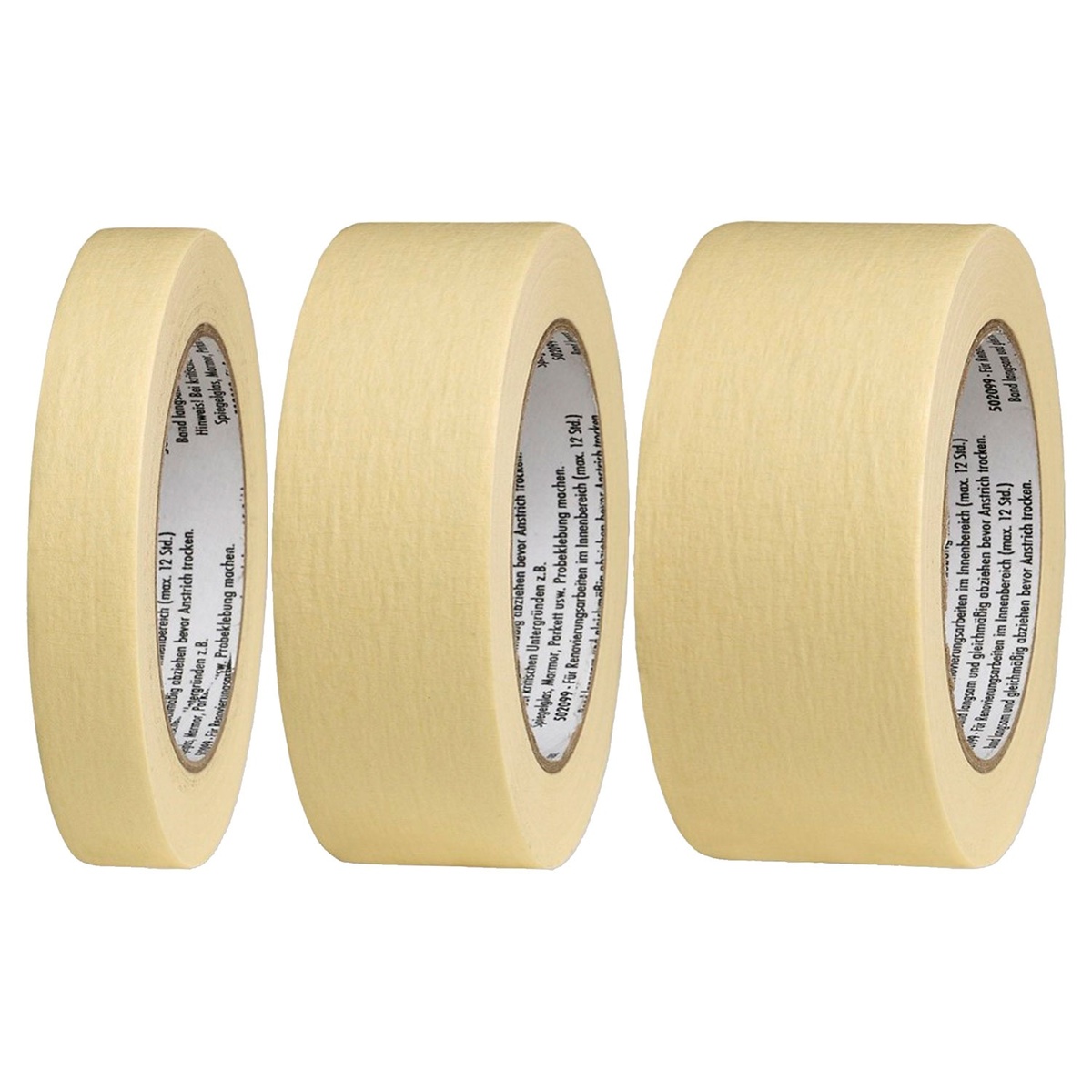 Bild 1 von DECO CRAFT Malerkrepp-Abdeckband, 3er-Set