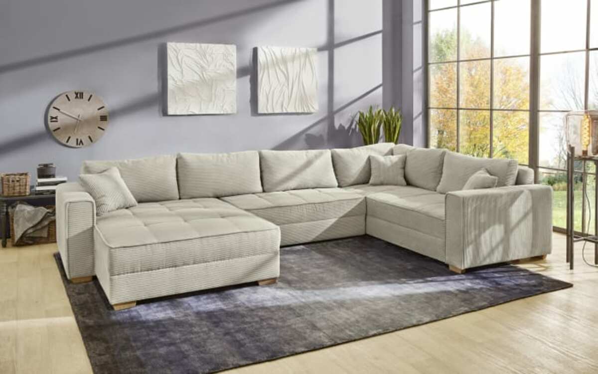 Bild 1 von MCA furniture - Wohnlandschaft Brixen, beige, inkl. Funktionen