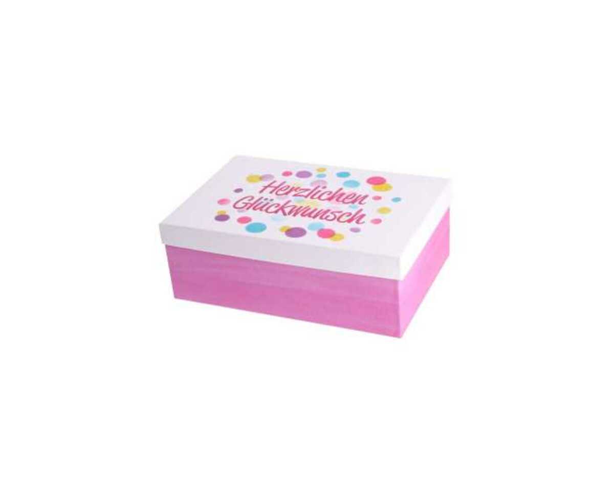 Bild 1 von Geschenkbox Greetings, Größe 4, sortiert