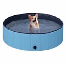 Bild 1 von Yaheetech Planschbecken, Hundepool Schwimmbad für Hunde und Katzen, Swimmingpool Badewanne Wasserbecken für Hunde 100 x 30 cm
