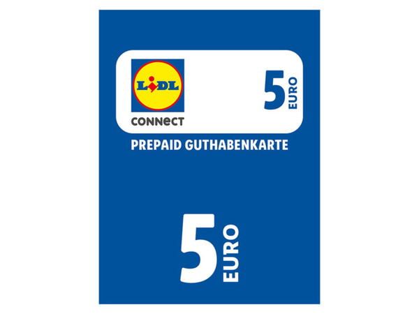 Bild 1 von Lidl Connect Guthabenkarte über 5€