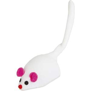 Katzenspielzeug - Rennmaus zum Aufziehen - weiß
