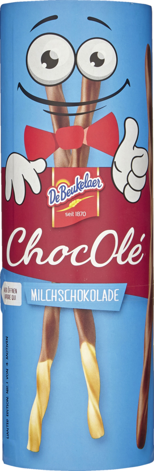 Bild 1 von De Beukelaer ChocOlé Milchschokolade, 75 g