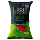 Bild 1 von Lisa's Bio-Kesselchips Tomate & Kräuter vegan 125g