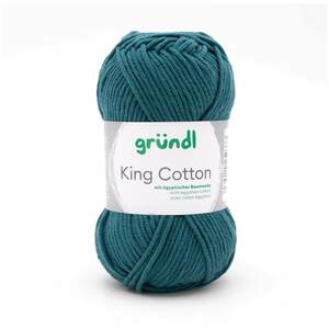 Wolle "King Cotton" 50 g marine