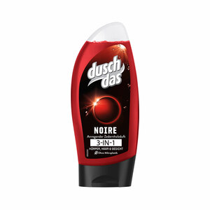 Duschdas Noire 3-in-1 Duschgel und Shampoo 250 ml