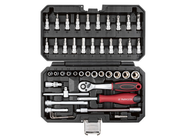 Bild 4 von PARKSIDE Ratschen-Set, 46-teilig, mit Wobble-Funktion