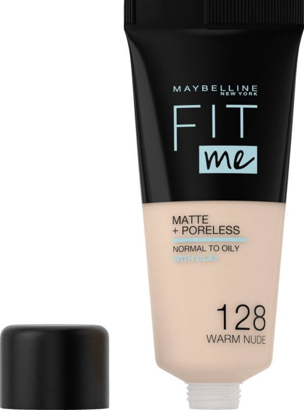 Bild 2 von Maybelline New York Fit ME! Matte + Poreless Foundation 128 Warm Nude