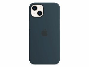 Apple iPhone Silikon Case mit MagSafe, für iPhone 13, abyssblau