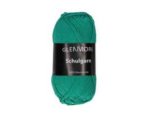 GlenMore Schulgarn grasgrün
