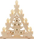 Bild 1 von Weigla LED Lichterbogen »Weihnachtsbaum mit Kugeln«, 1 tlg., Lichterspitze, 7-flammig