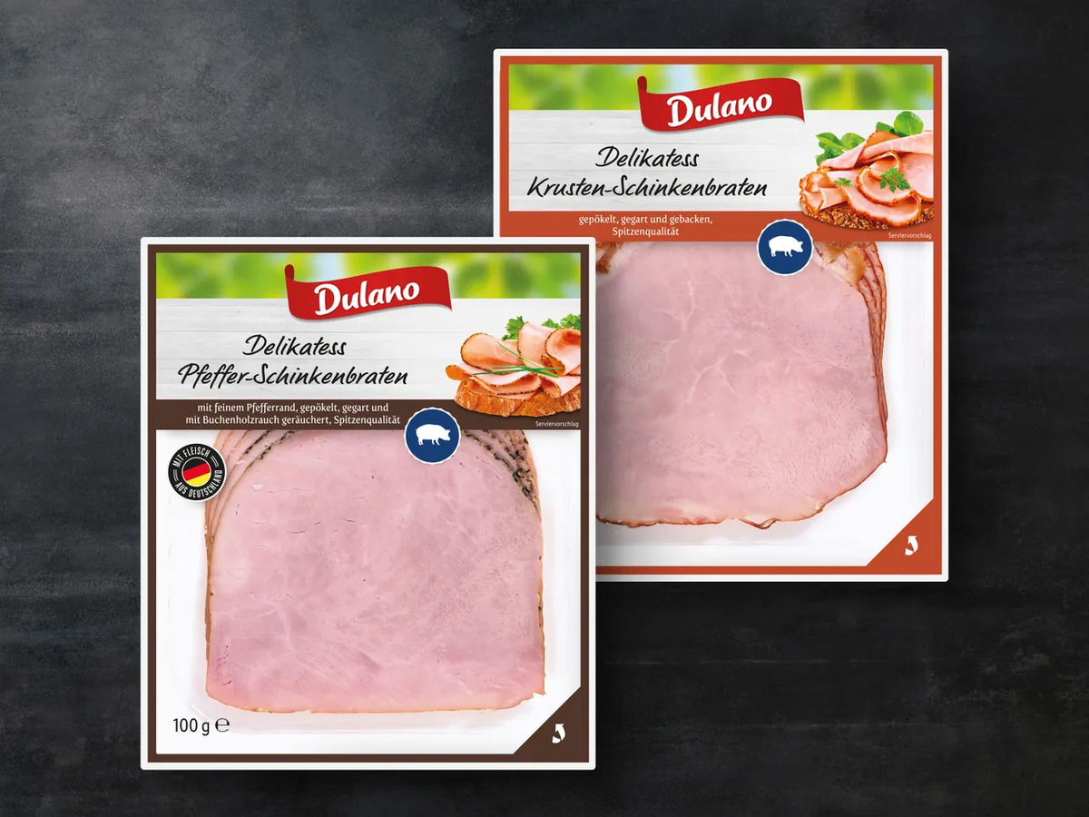 Bild 1 von Dulano Delikatess Schinkenbraten, 
         100 g