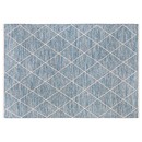 Bild 1 von HOMCOM Teppich aus Baumwolle Blau 200 x 140 x 0,7 cm