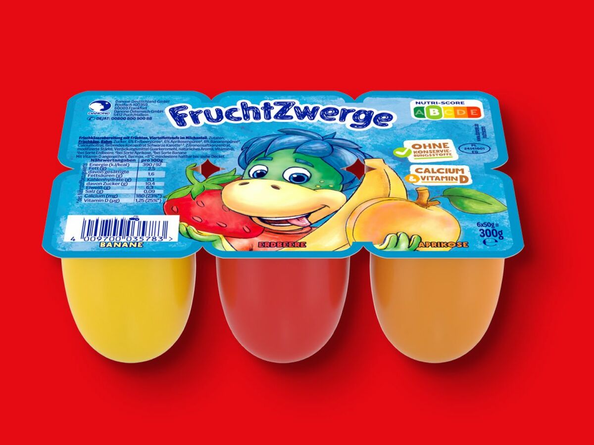 Bild 1 von Danone FruchtZwerge, 
         6x 50 g