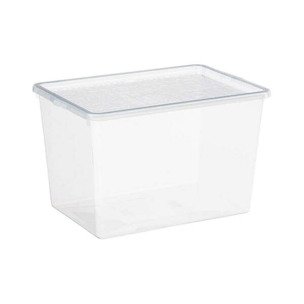 Bild 1 von Schrankbox 12 L transparent, Schrank-Organizer, Aufbewahrungsbox, Kunststoffbox