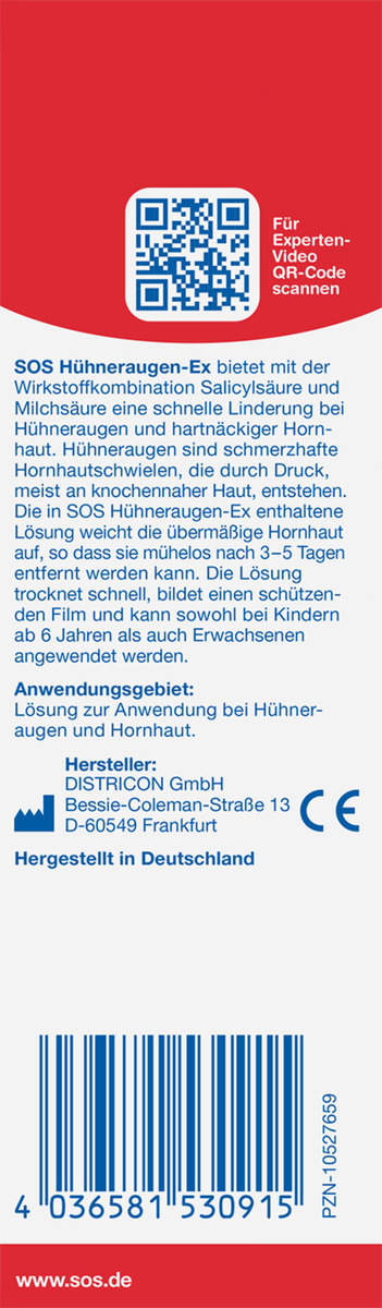 Bild 3 von SOS Hühneraugen-EX, 10 ml
