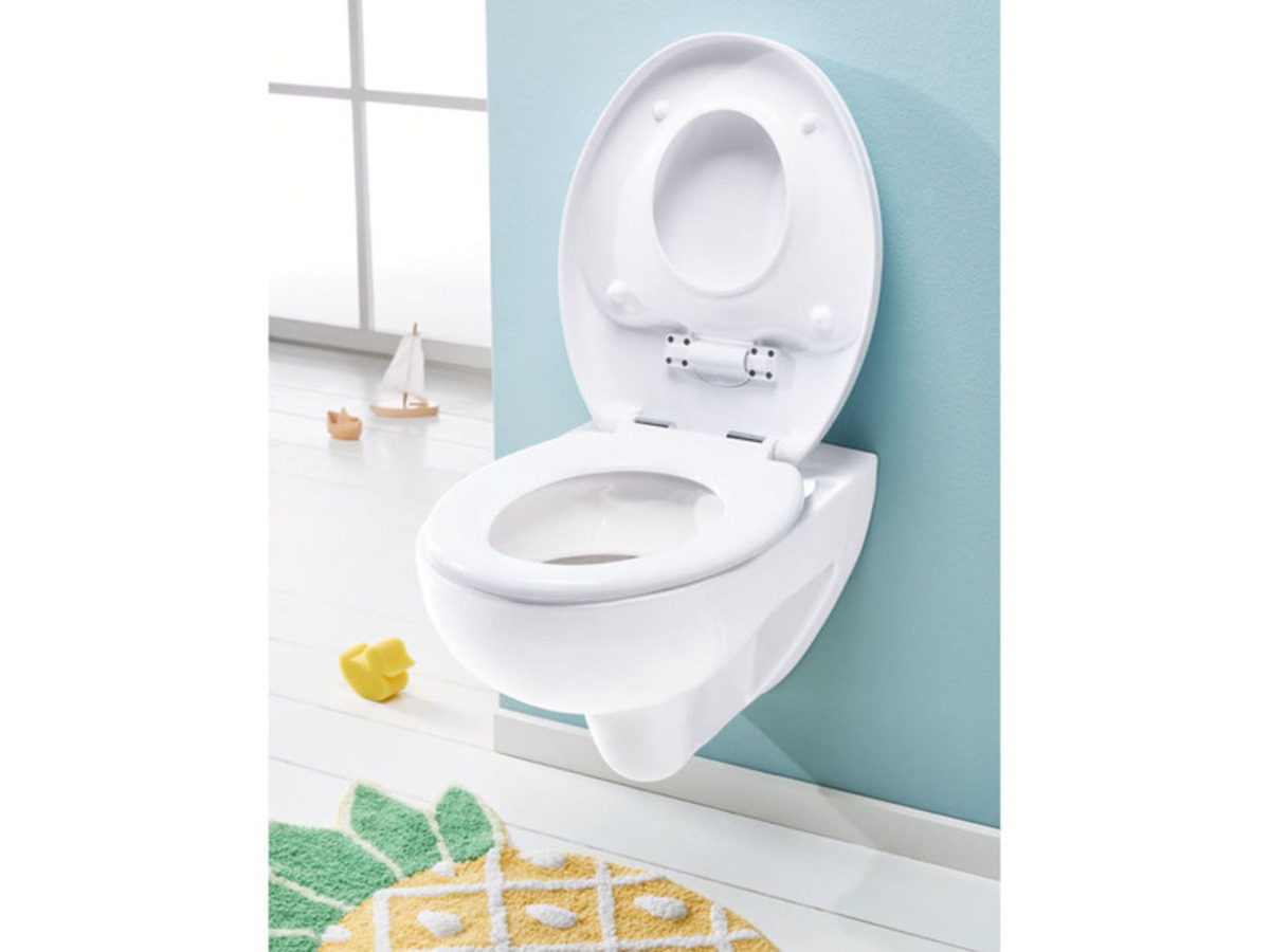 Bild 4 von LIVARNO home WC-Sitz, 2-in-1, mit integriertem Kindersitz