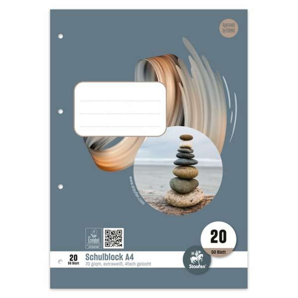 Bild 1 von Staufen - Premium Briefblock DIN A4 - Lineatur 20