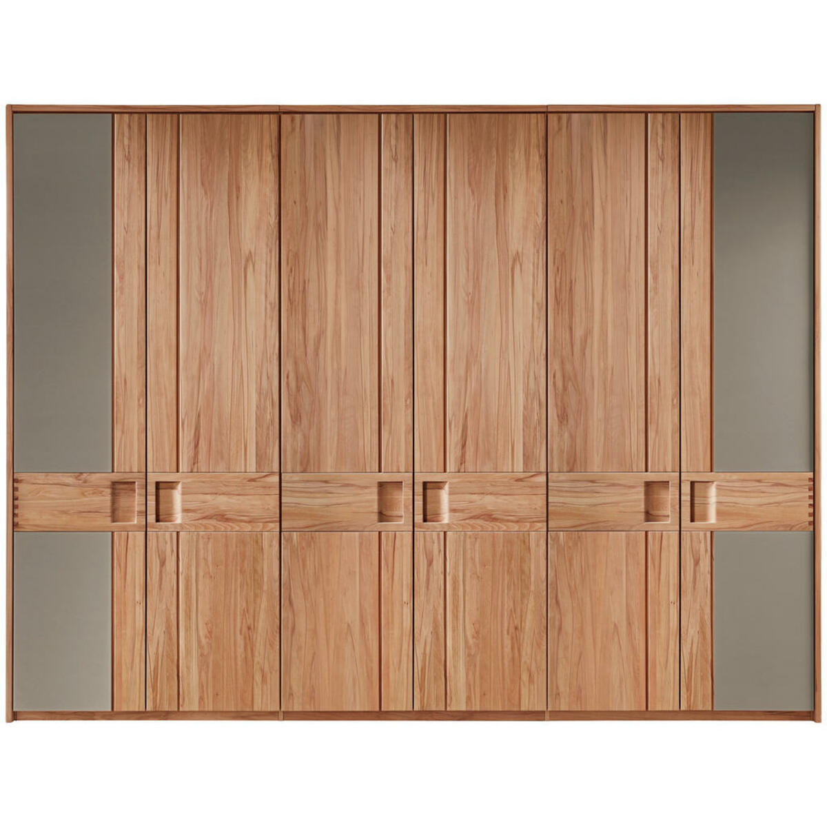 Bild 1 von Escando Natürlich Sc Drehtürenschrank, Kernbuche, Holz, Kernbuche, massiv, 2 Fächer, 301.8x229x64.5 cm, Pefc, Goldenes M, Made in Germany, Dgm, Beimöbel erhältlich, Schlafzimmer, Kleiderschränk