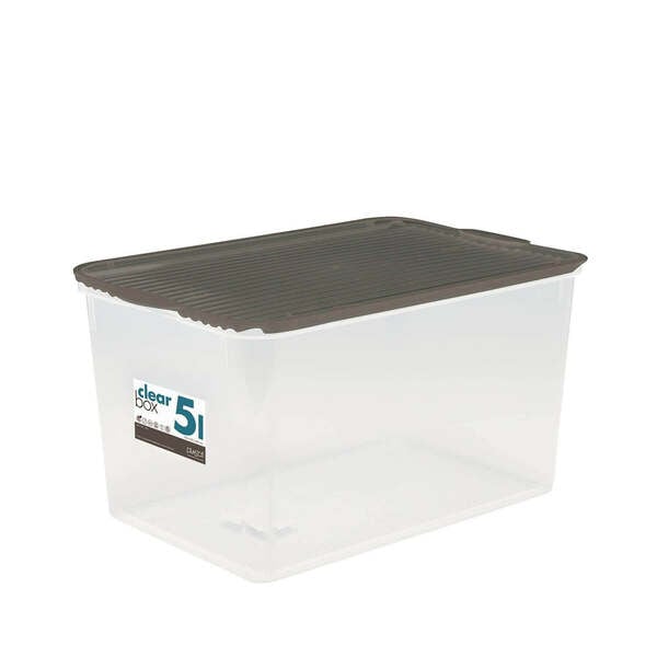 Bild 1 von Aufbewahrungsbox 5 L mit Deckel, Kunststoffbox