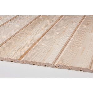 binderholz Profilholz Schrägprofil Fichte/Tanne 12,5 x 96 x 2000 mm A-Sortierung