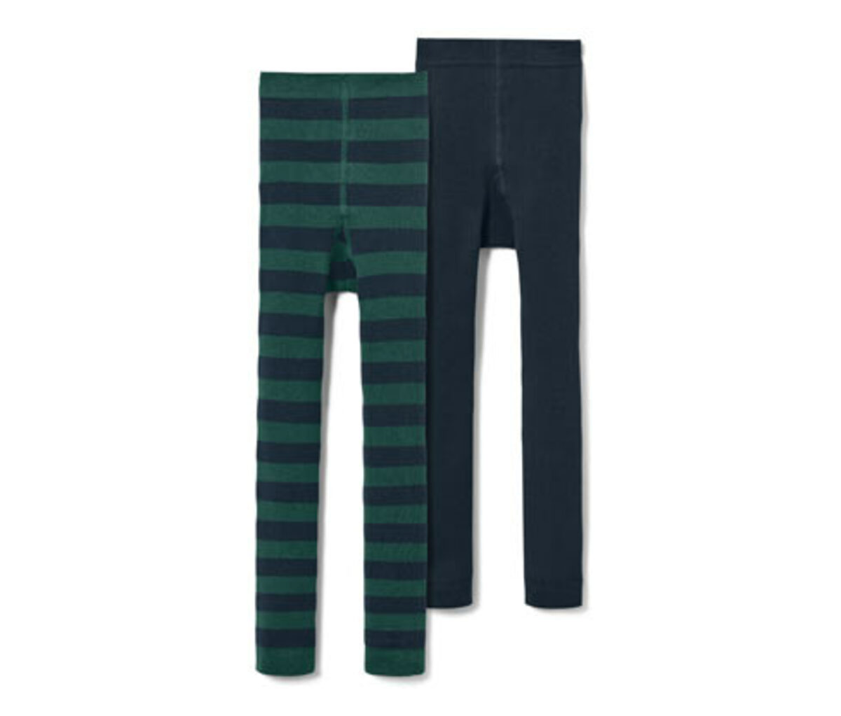 Bild 1 von 2 Paar Thermoleggings, grün-blau