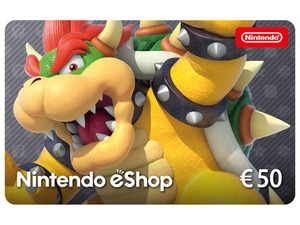 Digitaler Code für - Nintendo eShop-Guthaben: 50€