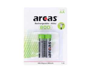 Arcas Batterie Akku, 2er, AA/R6