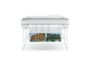 HP DesignJet Studio 36-Zoll-Drucker (Plotter, Farbdrucke bis DIN A0, WLAN, Netzwerk) steel
