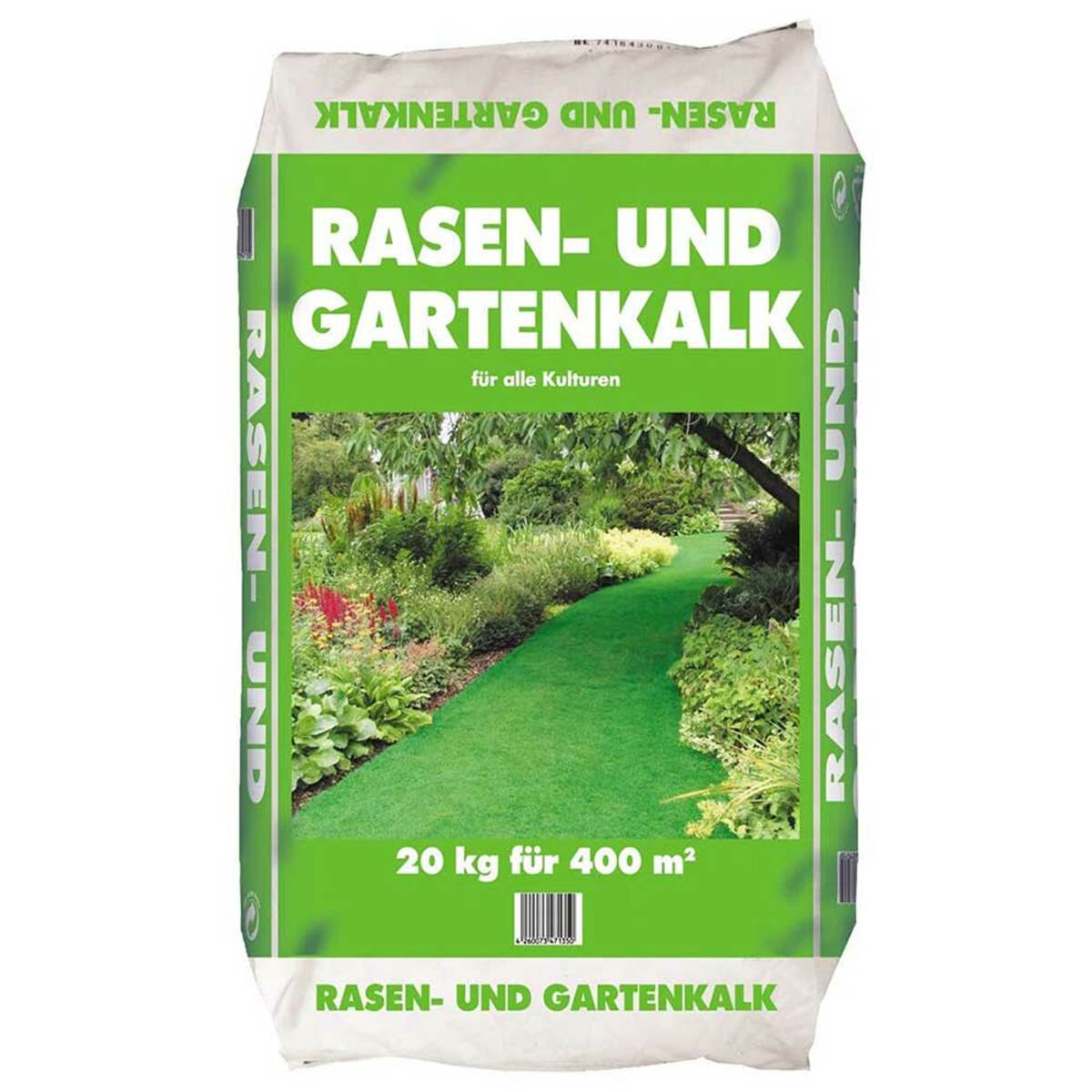 Bild 1 von Rasen- und Gartenkalk 20 kg