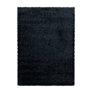 Novel Hochflorteppich Brilliant 4200 schwarz  Schwarz  Textil