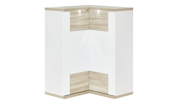 Bild 1 von uno Eck-Highboard  Toulon - weiß - 131 cm