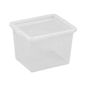 Schrankbox 3,5 L transparent, Schrank-Organizer, Aufbewahrungsbox, Kunststoffbox