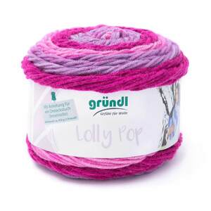 Wolle "Lolly Pop" 150 g Raspberry Swirl