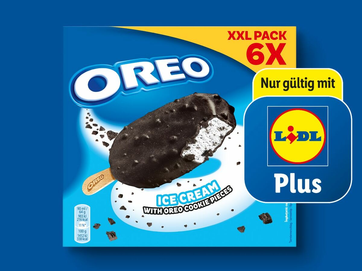 Bild 1 von Oreo/Milka/Daim Stieleis, 
         6x 90 ml