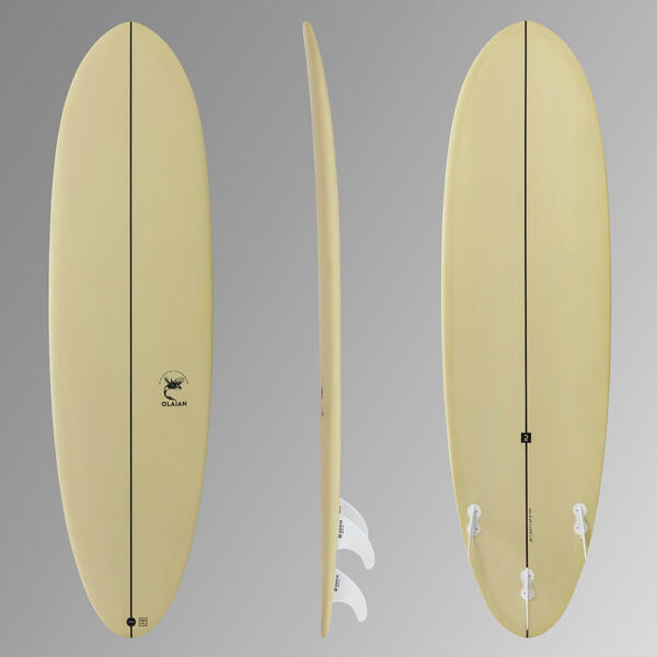Bild 1 von Surfboard 500 Hybrid 6'4" mit drei Finnen
