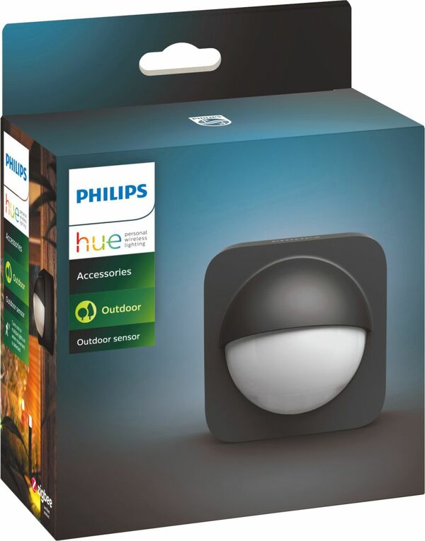 Bild 1 von Philips Hue Bewegungsmelder Outdoor schwarz batteriebetrieben IP54
