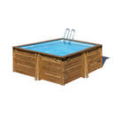 Bild 1 von Gre Pool-Set, Kiefer, Holz, Kiefer, 305x119x305 cm, Freizeit, Pools und Wasserspaß, Pools, Aufstellpools