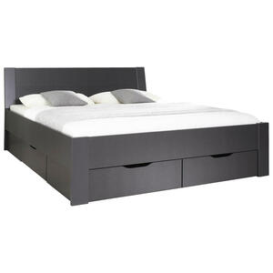 Xora Stauraumbett Aditio Beds  Grau  4 Schubladen