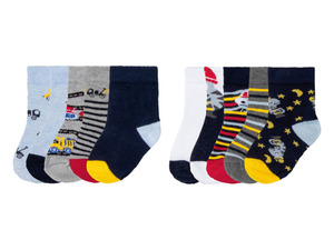 lupilu Baby Jungen Socken, 5 Paar, mit Bio-Baumwolle
