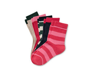 5 Paar Socken, rot