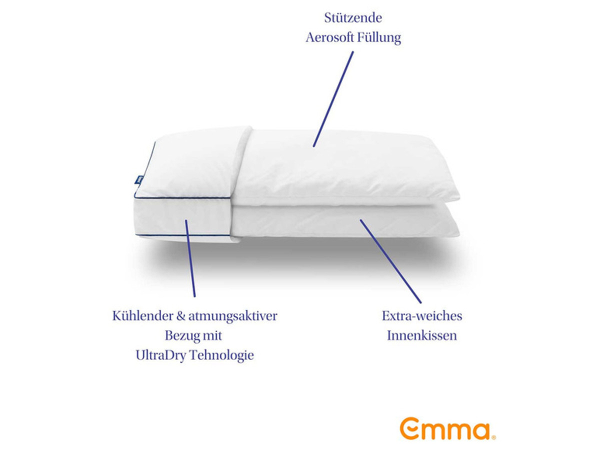 Bild 2 von Emma Kissen »Flauschkissen«, weich und stützend