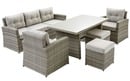 Bild 1 von Garten-Lounge-Sofa-Set Barcley in grau