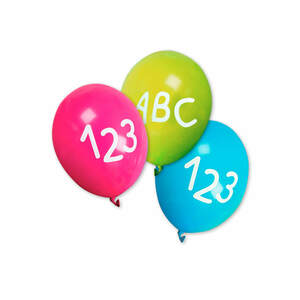 Latexballons Schulanfang  ⌀ = 25 cm