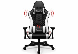 Daccormax Gaming-Stuhl »Gaming Stuhl, Bürostuhl, Ergonomischer Schreibtischstuhl mit Kopfstütze und Lendenwirbelstütze, Computerstuhl mit Lendenkissen, PC Gamer Racing Stuhl bis 150kg««