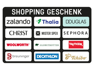 Wunschgutschein Shopping - Digital Code 25€